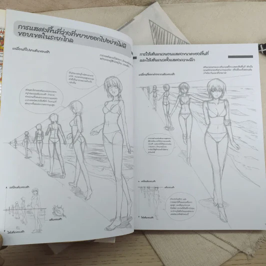 How To Draw Manga รวม 3 เล่ม การวาดภาพสัตว์ + Sketching Manga-Style ตัวละครที่น่าจดจำ + การวาดการ์ตูนในแบบมังงะ รูปที่ 23