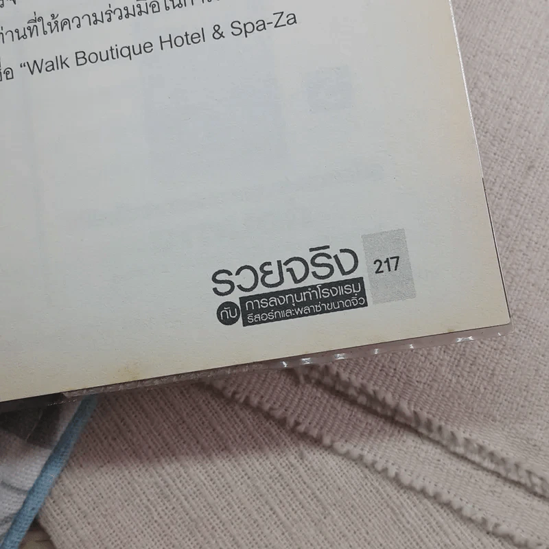 รวยจริงกับการลงทุนทำโรงแรม รีสอร์ทและพลาซ่าขนาดจิ๋ว รูปที่ 17