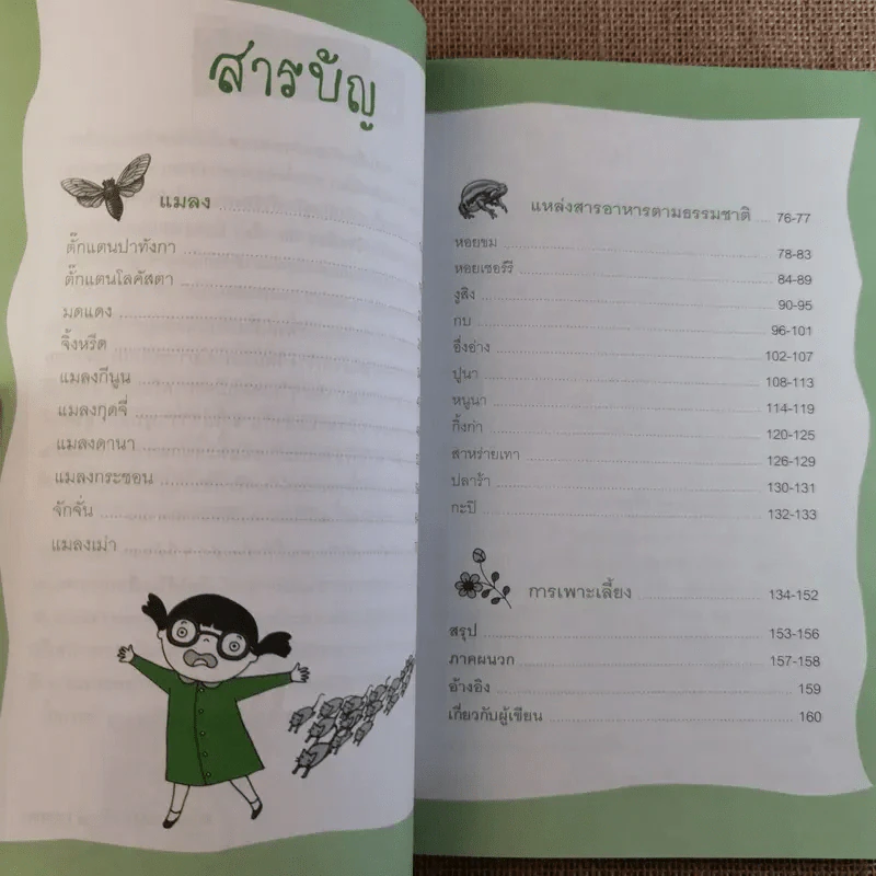 โครงงานวิทยาศาสตร์เชิงสำรวจ แมลงกินได้และแหล่งสารอาหารตามธรรมชาติ รูปที่ 10