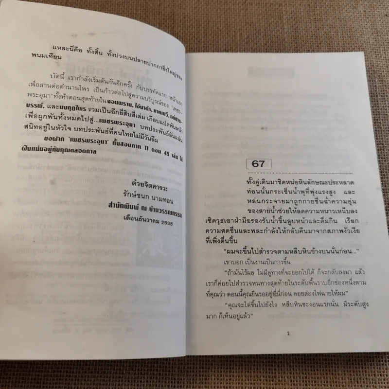 เพชรพระอุมา ตอน นาคเทวี 5 เล่มจบ - พนมเทียน รูปที่ 10