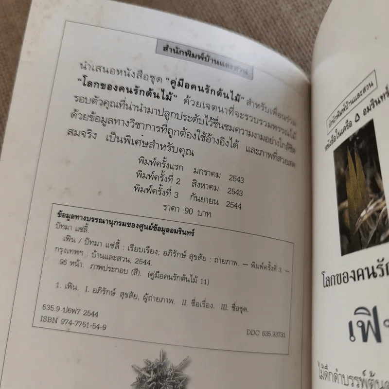 คู่มือคนรักต้นไม้ เฟิน - ปัทมา แซ่ลี้ รูปที่ 6