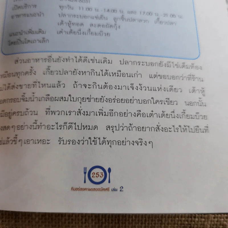 กินอร่อยตามรอยถนัดศรี เล่ม 1-2 - ม.ร.ว.ถนัดศรี สวัสดิวัตน์ รูปที่ 21