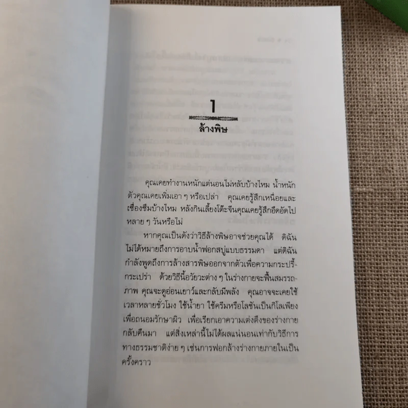 ล้างพิษ ขจัดสารพิษ พิษมลภาวะจากร่างกายใน 10 วัน - ปาริชาติ สักกะทำนุ รูปที่ 13
