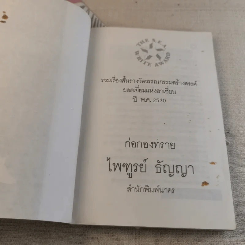 ก่อกองทราย - ไพฑูรย์ ธัญญา รูปที่ 6