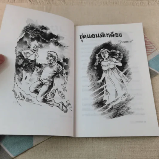 ชุดผีไทย คืนมรณะ - ใบหนาด รูปที่ 6