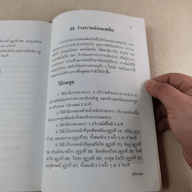 คู่มือกดจุด 174 จุด - วรรธนะ มโนภินิเวศ รูปที่ 9