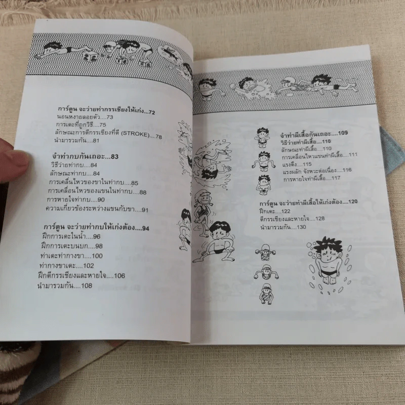 ทักษะการว่ายน้ำ (คู่มือการหัดว่ายน้ำพร้อมภาพประกอบ) - อ.พนิดา อุลประสูติดิลก รูปที่ 11