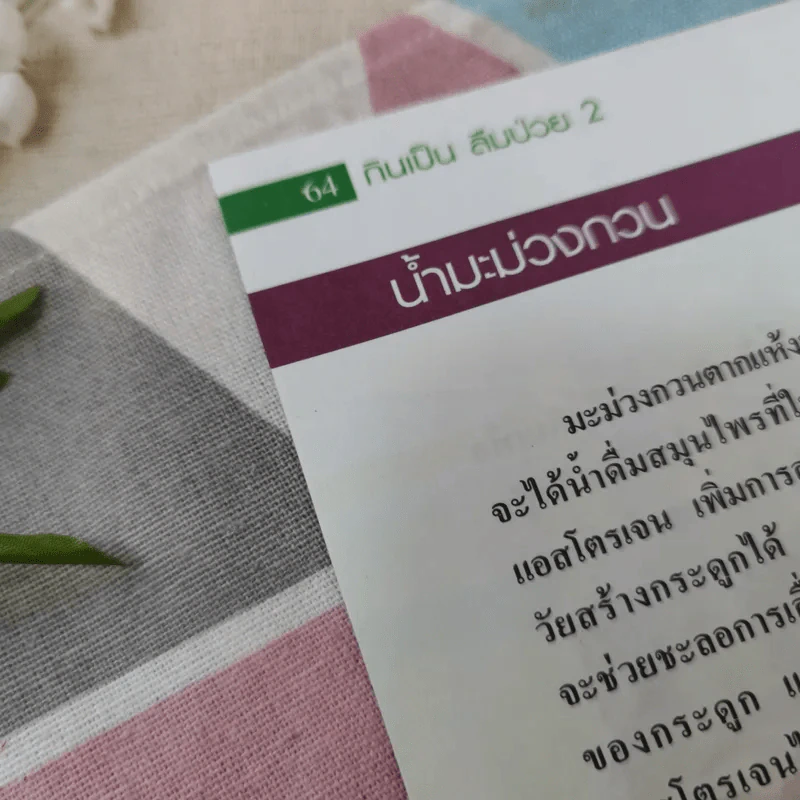 กินเป็น ลืมป่วย เล่ม 1-2 - อ.สุทธิวัสส์ คำภา รูปที่ 13