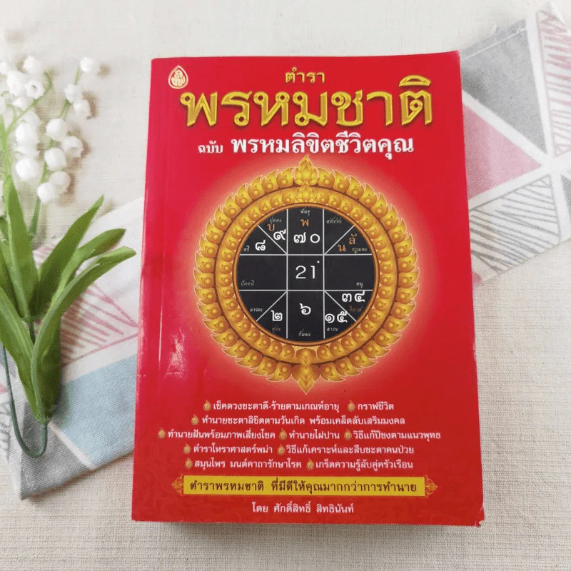 ตำราพรหมชาติ ฉบับ พรหมลิขิตชีวิตคุณ รูปที่ 1
