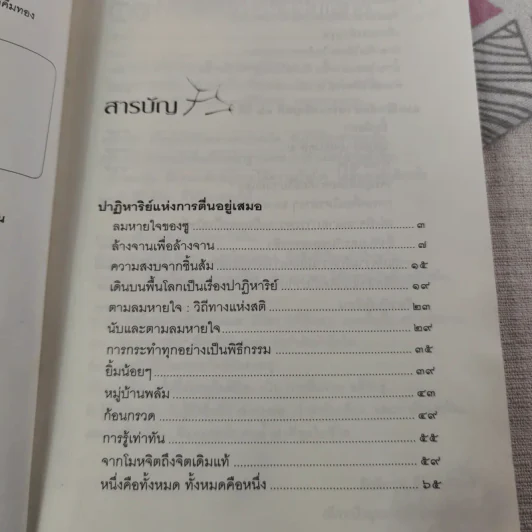 ปาฏิหาริย์แห่งการตื่นอยู่เสมอ - ติช นัท ฮันห์ รูปที่ 11