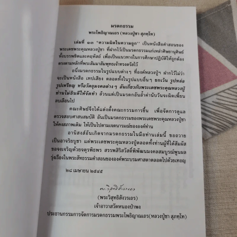 ความผิดในความถูก - พระโพธิญาณเถร รูปที่ 9