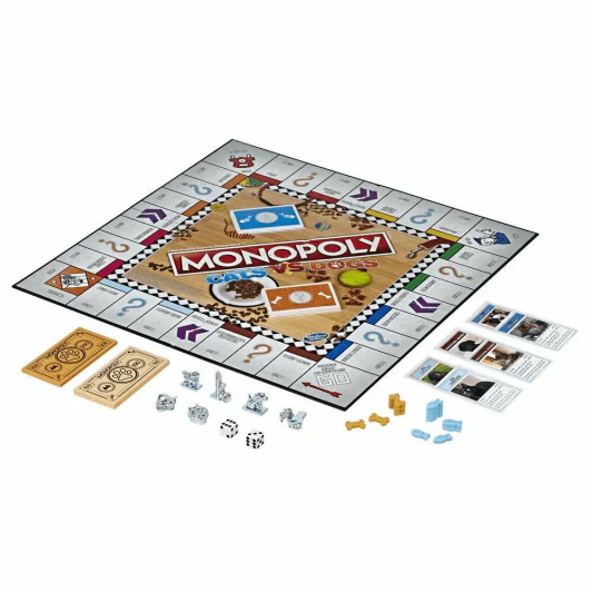 Monopoly Cats Vs. Dogs Board Game (เกมเศรษฐี แมว VS หมา) รูปที่ 12