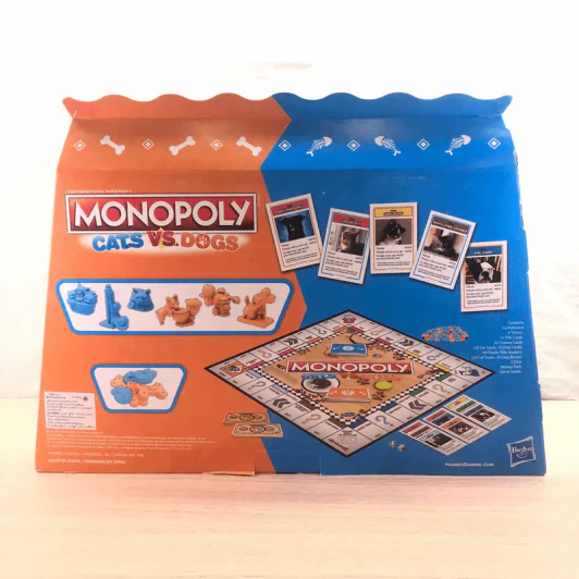 Monopoly Cats Vs. Dogs Board Game (เกมเศรษฐี แมว VS หมา) รูปที่ 2