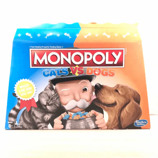 Monopoly Cats Vs. Dogs Board Game (เกมเศรษฐี แมว VS หมา) รูปที่ 1