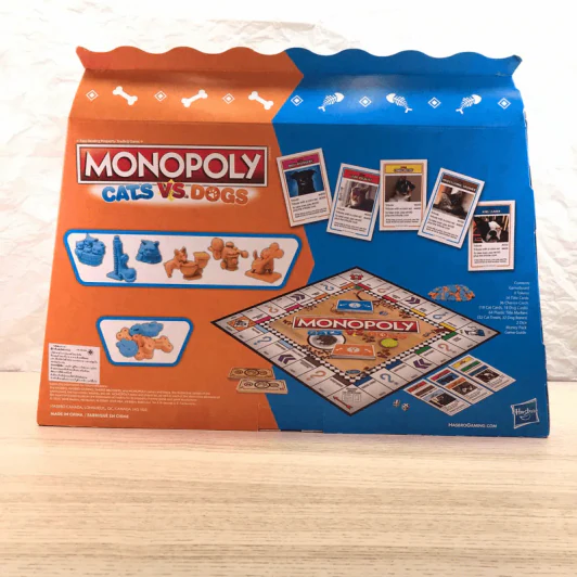 Monopoly Cats Vs. Dogs Board Game (เกมเศรษฐี แมว VS หมา) รูปที่ 2
