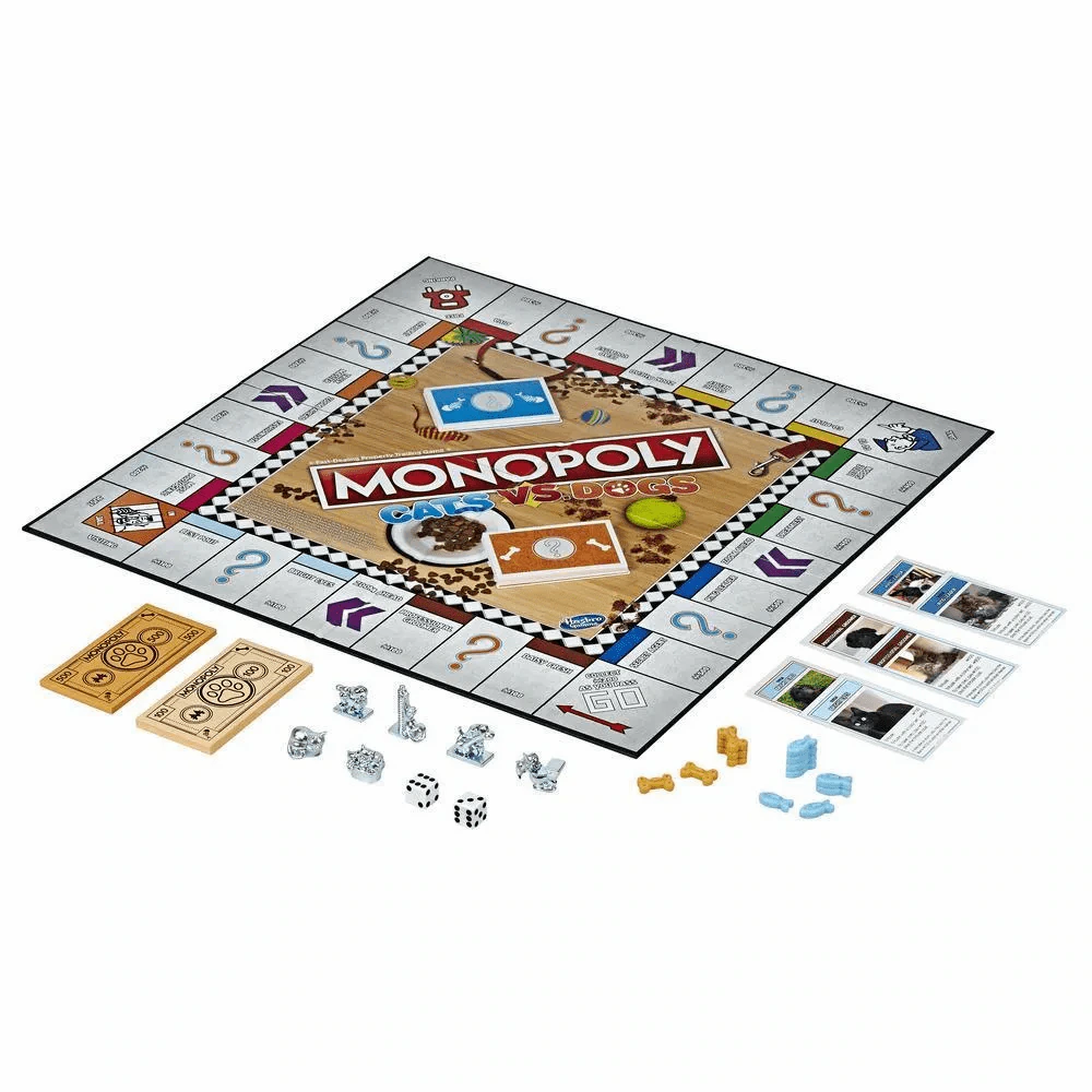 Monopoly Cats Vs. Dogs Board Game (เกมเศรษฐี แมว VS หมา) รูปที่ 12
