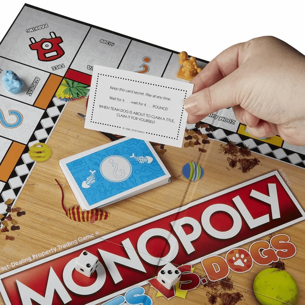 Monopoly Cats Vs. Dogs Board Game (เกมเศรษฐี แมว VS หมา) รูปที่ 13