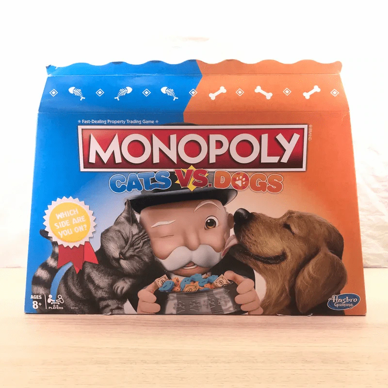 Monopoly Cats Vs. Dogs Board Game (เกมเศรษฐี แมว VS หมา) รูปที่ 1