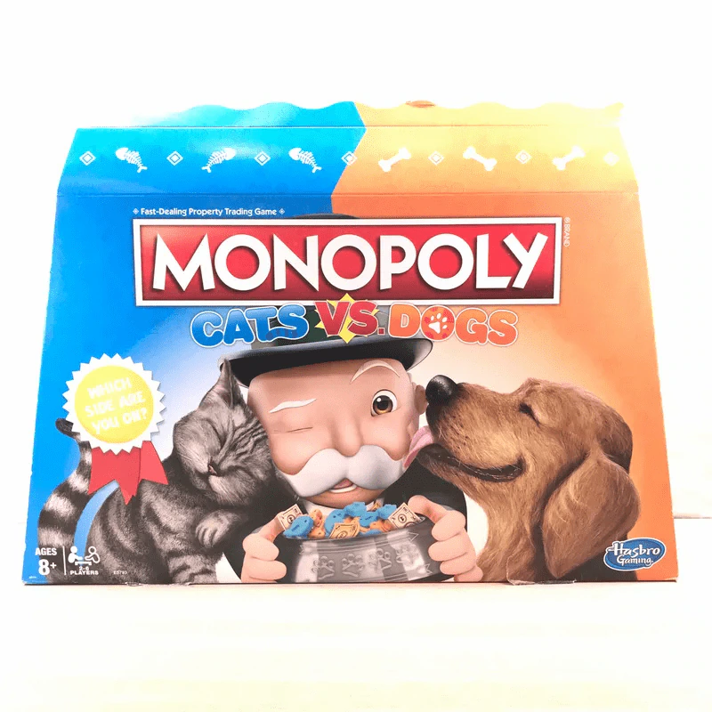 Monopoly Cats Vs. Dogs Board Game (เกมเศรษฐี แมว VS หมา) รูปที่ 1