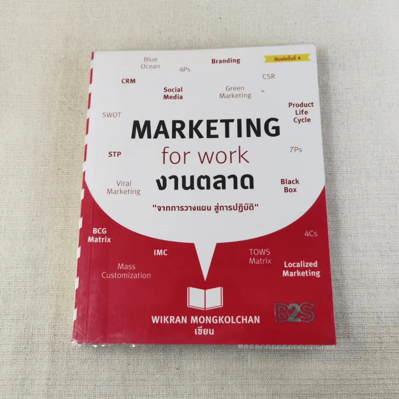 Marketing for work งานตลาด จากการวางแผน สู่การปฏิบัติ รูปที่ 1