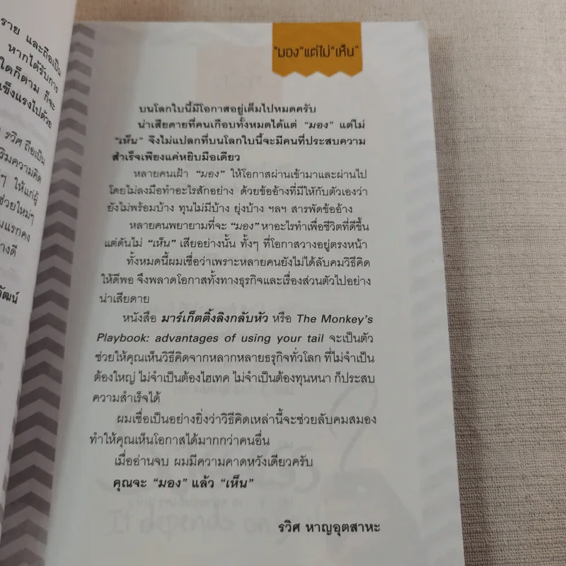 มาร์เก็ตติ้ง ลิงกลับหัว - รวิศ หาญอุตสาหะ รูปที่ 12