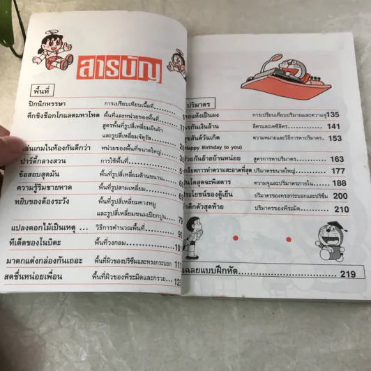 โดเรมอนสอนคณิตศาสตร์ ตอน พื้นที่ปริมาตร รูปที่ 6