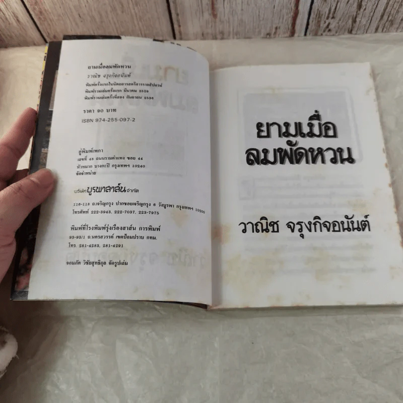 ยามเมื่อลมพัดหวน - วาณิช จรุงกิจอนันต์ รูปที่ 9