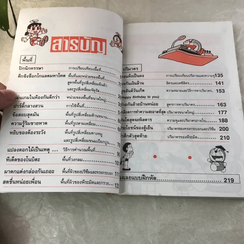 โดเรมอนสอนคณิตศาสตร์ ตอน พื้นที่ปริมาตร รูปที่ 6