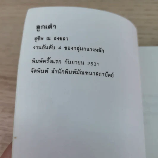 ลูกเต๋า งานอันดับ 4 ของกลุ่มกลางหลัก - สุชีพ ณ สงขลา รูปที่ 6