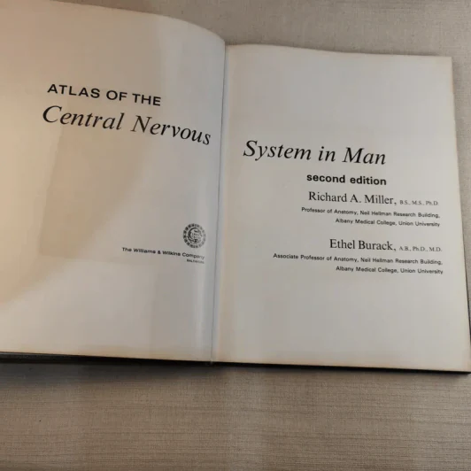 Atlas of the Central Nervous System in Man - Miller & Burack รูปที่ 8