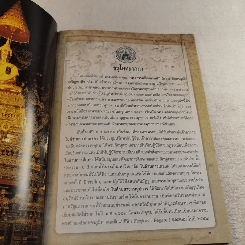 20 ปี อธิบดีสงฆ์ วัดพระเชตุพน พระธรรมปัญญาบดี รูปที่ 8