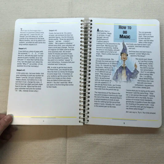 The Klutz Book of Magic - John Cassidy and Michael Stroud รูปที่ 8