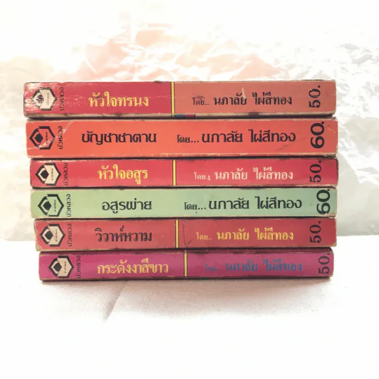 รวมนิยายของนภาลัย ไผ่สีทอง 6 เล่ม รูปที่ 2