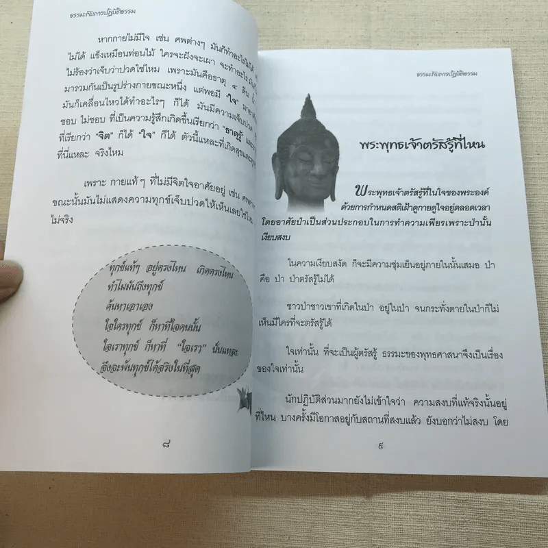 มหัศจรรย์แห่งใจ ฉบับสมบูรณ์ (เหมาะกับการปฏิบัติธรรม) รูปที่ 9