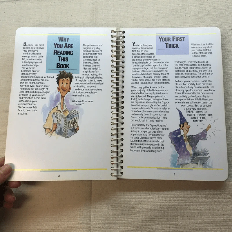 The Klutz Book of Magic - John Cassidy and Michael Stroud รูปที่ 7