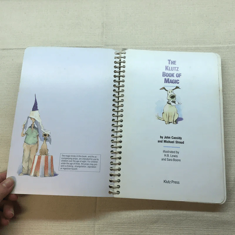 The Klutz Book of Magic - John Cassidy and Michael Stroud รูปที่ 4