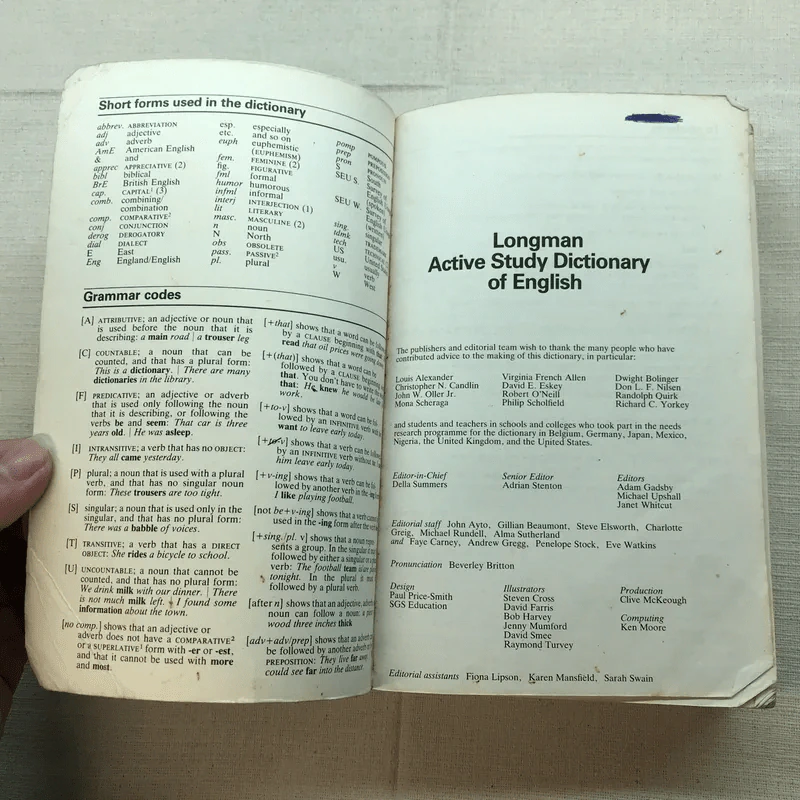 Active Study Dictionary Longman รูปที่ 4