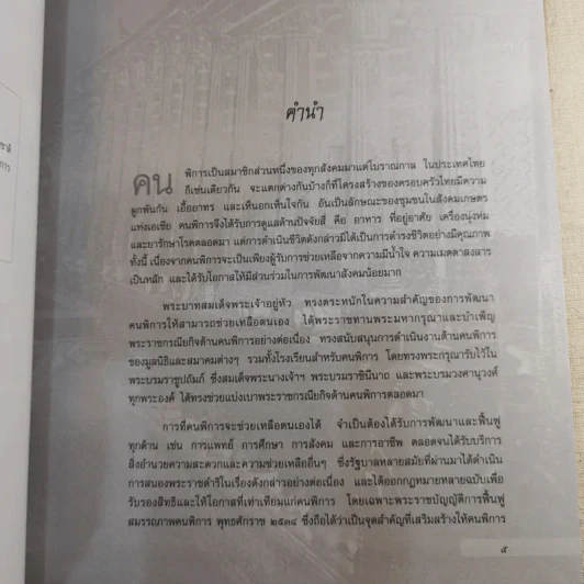 เกียรติคุณของประเทศไทยในการดำเนินงานด้านคนพิการ 1 รูปที่ 9