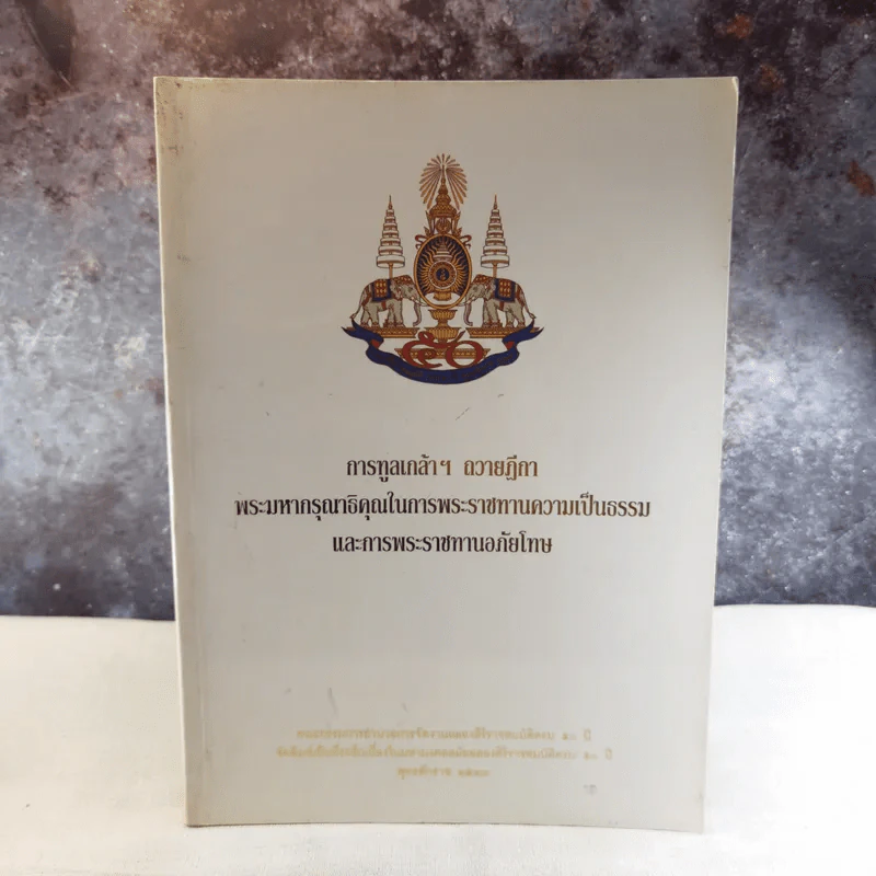 การทูลเกล้าฯ ถวายฎีกา พระมหากรุณาธิคุณในการพระราชทานความเป็นธรรมและการพระราชทานอภัยโทษ รูปที่ 1