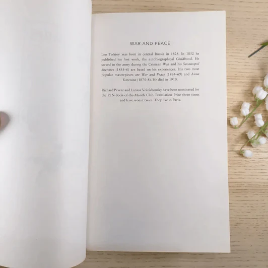War and Peace - Leo Tolstoy รูปที่ 8
