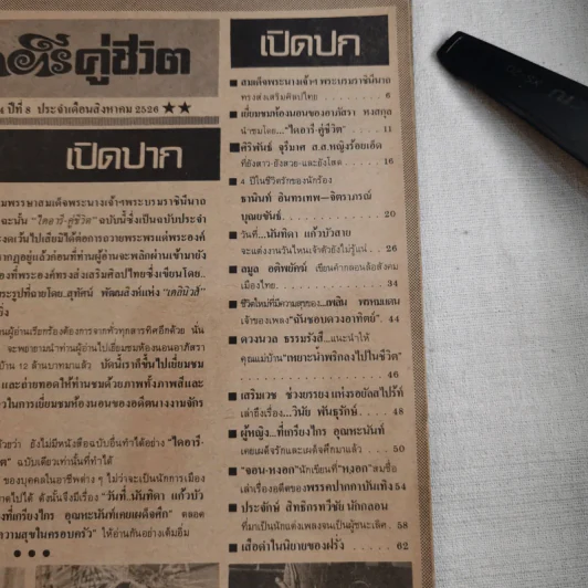 ไดอารี่คู่ชีวิต ฉบับที่ 104 ปีที่ 8 ส.ค.2526 รูปที่ 6