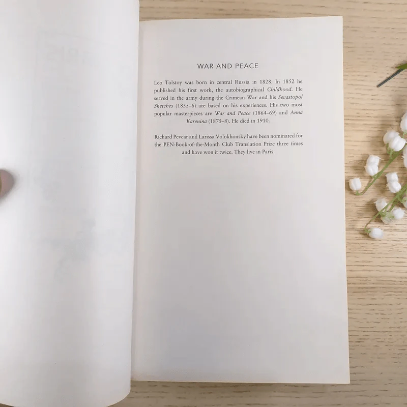 War and Peace - Leo Tolstoy รูปที่ 8