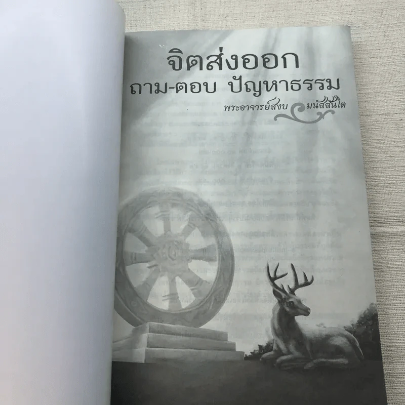 จิตส่งออก ถาม-ตอบ ปัญหาธรรม - พระอาจารย์สงบ มนัสสันโต รูปที่ 4