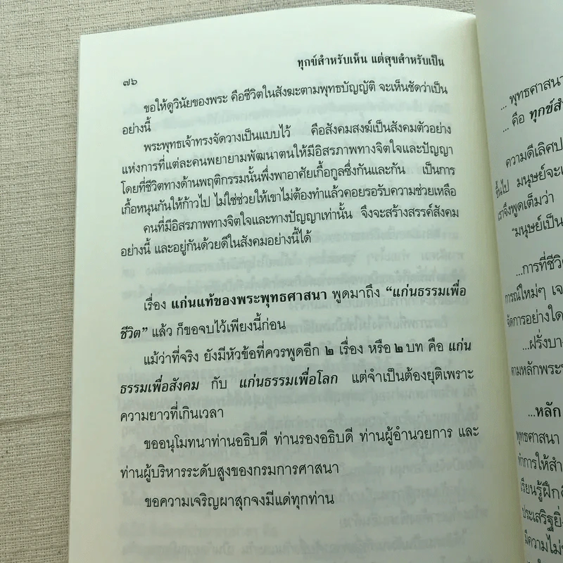 ทุกข์สำหรับเห็นแต่สุขสำหรับเป็น - สมเด็จพระพุทธโฆษาจารย์ (ป.อ. ปยุตฺโต) รูปที่ 9