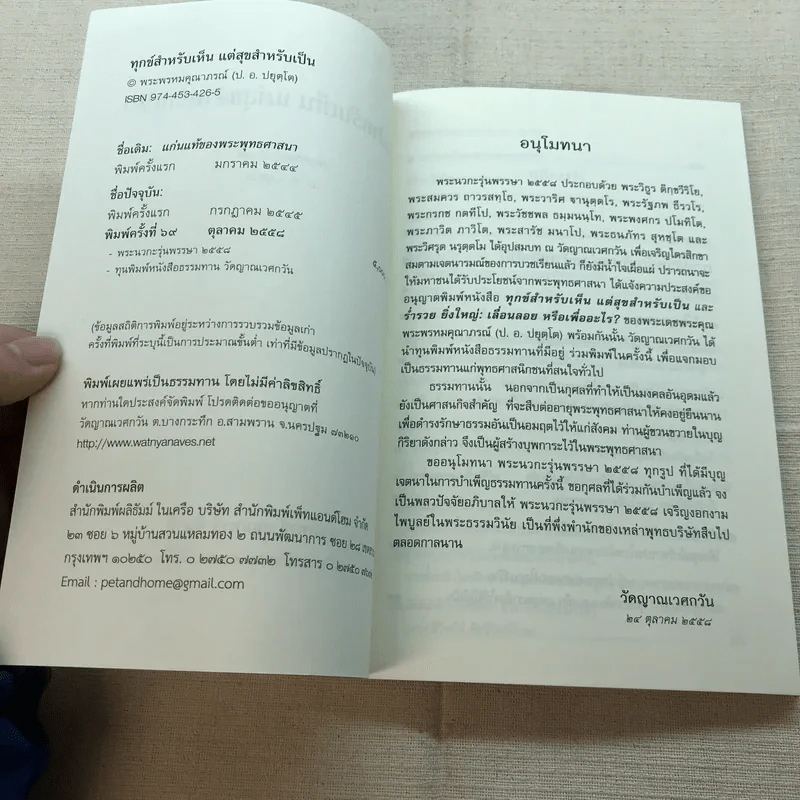 ทุกข์สำหรับเห็นแต่สุขสำหรับเป็น - สมเด็จพระพุทธโฆษาจารย์ (ป.อ. ปยุตฺโต) รูปที่ 5