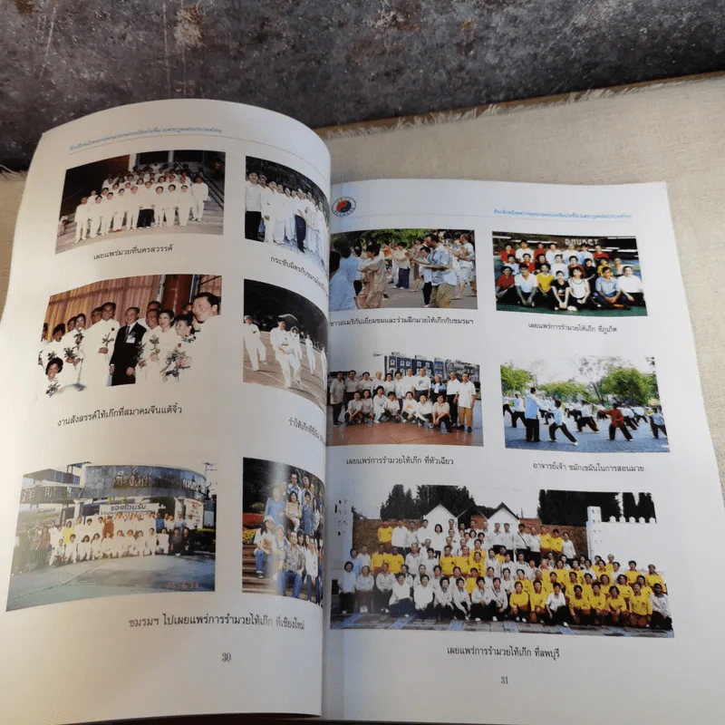 หนังสือที่ระลึกหนึ่งทศวรรษ ชมรมหย่งเหนียนไท่จี๋ฉวนตระกูลหยัง ประเทศไทย รูปที่ 12