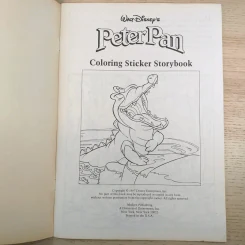 Peter Pan Coloring Sticker Storybook รูปที่ 7