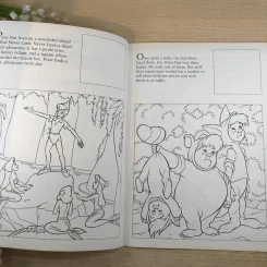 Peter Pan Coloring Sticker Storybook รูปที่ 8