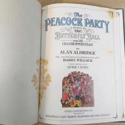 The Peacock Party - Alan Aldridge รูปที่ 7