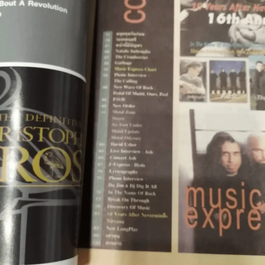 Music Express No.191 10 Years After Nevermind's Nirvana 16th Anniversary รูปที่ 16